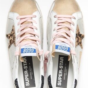 Golden Goose Superstar Mixed Media Low-Top Sneakers